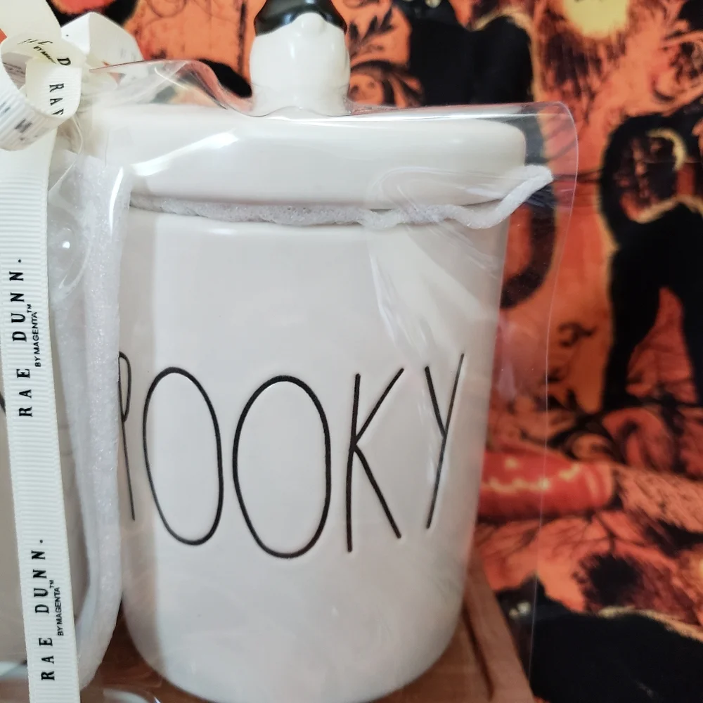 Rae Dunn Halloween Canisters Small Size NWT